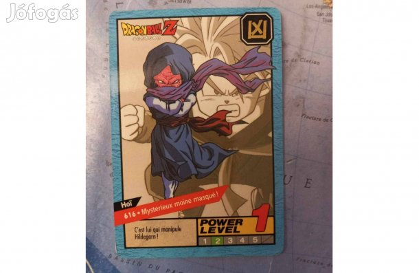 Dragon ball Z Power level kártya - 616/Hoi