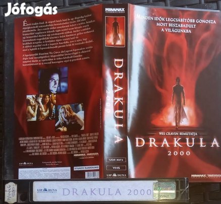 Drakula 2000 - horror vhs - Wes Craven