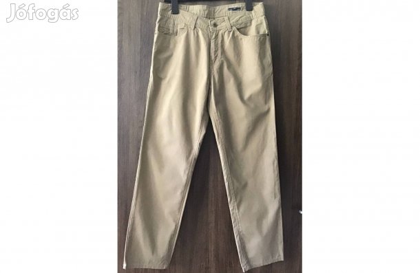 Drapp, férfi vászon nadrág 32/ 32-es (Hibátlan, újszerű.)