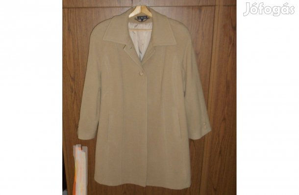 Drapp, szövet télikabát, női