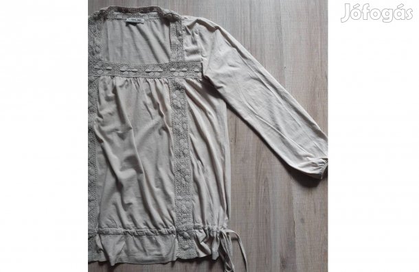 Drapp pamut blúz L-es méret