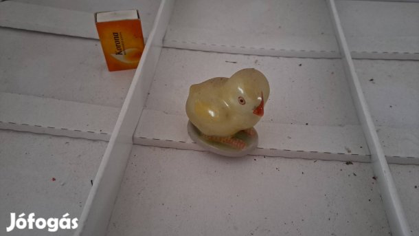 Drasche porcelán csibe, kézzel festett