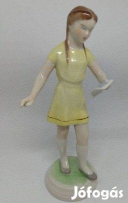 Drasche porcelán éneklő kislány!