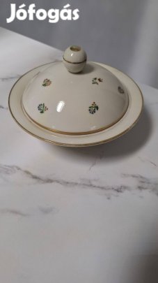 Drasche porcelán fedeles tál