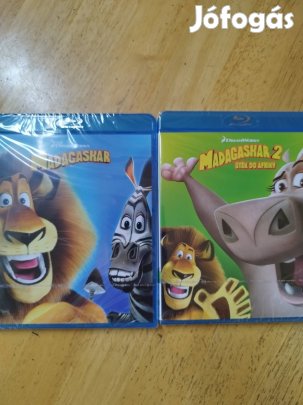 Dreamworks - Madagaszkár 1-2 blu-ray Új