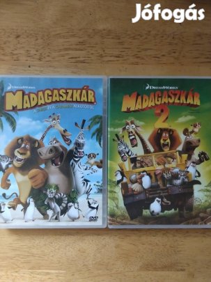 Dreamworks - Madagaszkár 1-2 dvd