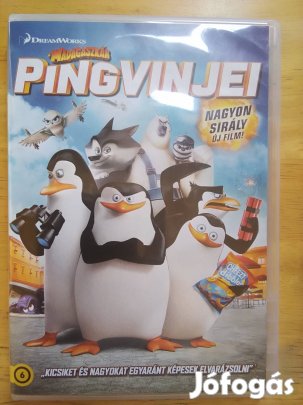Dreamworks - Madagaszkár pingvinjei újszerű dvd 