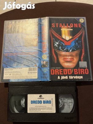 Dredd bíró scifi Stallone vhs kistok