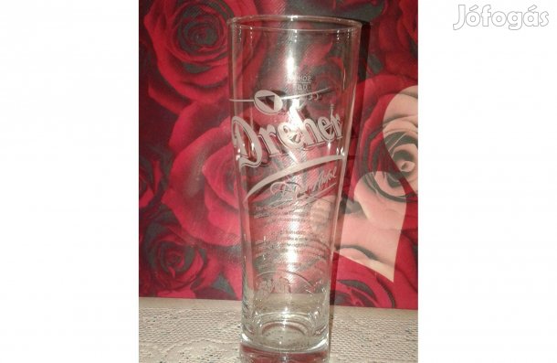 Dreher feliratú sörös pohár fél literes 800,-Ft