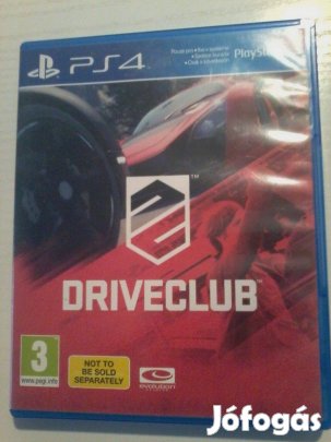 Driveclub PS4 játék eladó.(PS4-PS5 játékcsere érdekel)