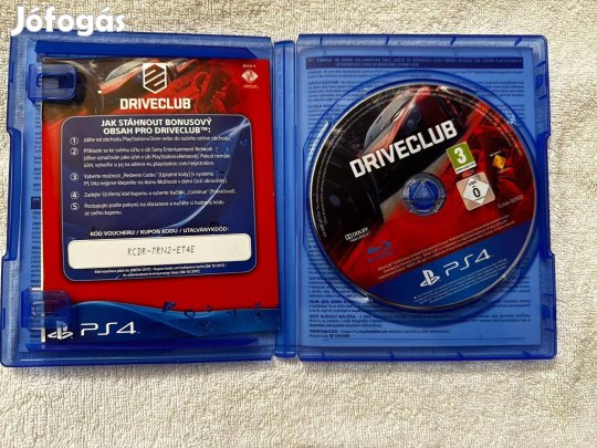Driveclub ps4 játék 