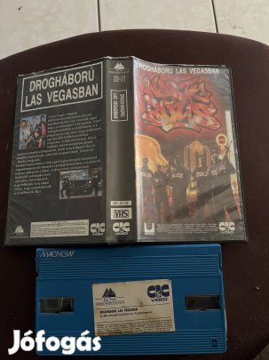 Drogháború Las Vegasban akció vhs 