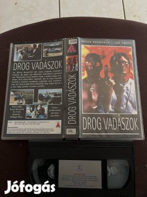 Drogvadászok akció vhs 