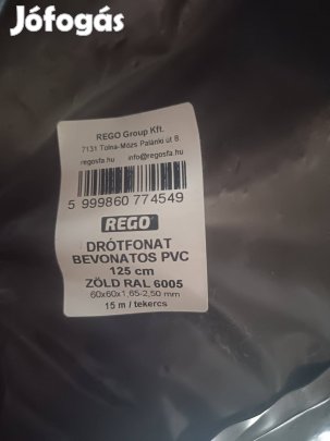 Drótkerítés és oszlopok