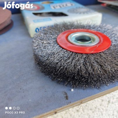 Drótkorong és csiszoló tárcsa egyben