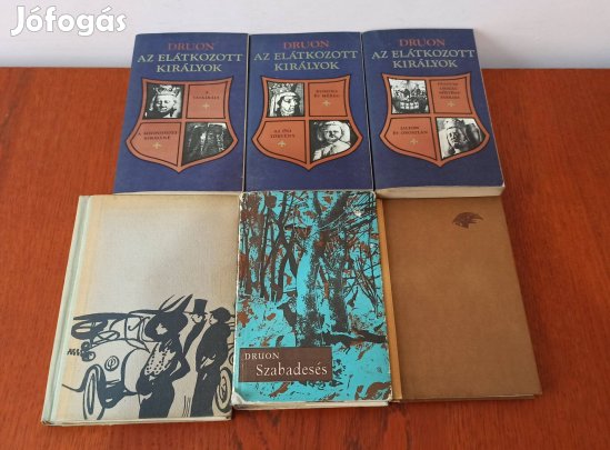 Druon könyvcsomag / 6 db könyv