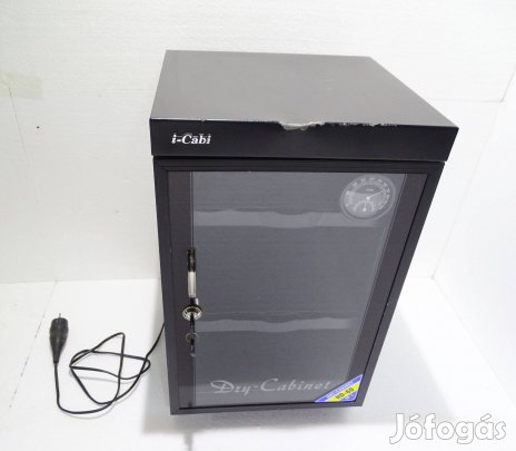Dry-Cabinet HD-60 páramentes Kamera Objektív tároló szekrény 60 L
