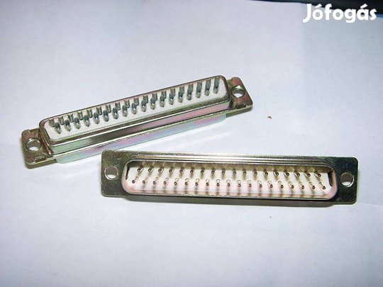 Dsub 37pin, ITT DC37P-k91 csatlakozó , gold .aranyozott