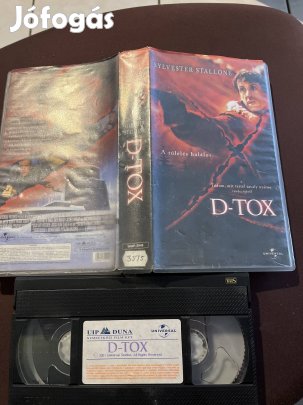 Dtox vhs akció kistok Stallone 