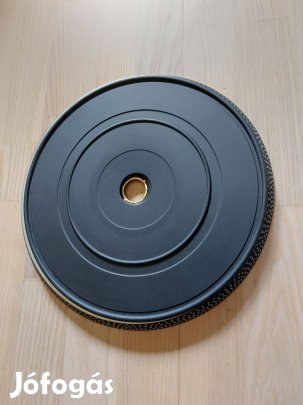 Dual 500-as sorozat lemeztányér gumialátéttel kifogástalan lemezjátszó