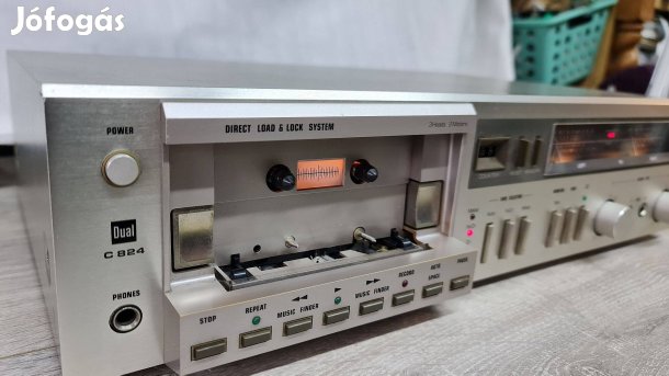 Dual C824 2 motoros,3 fejes deck eladó.Szíjazva