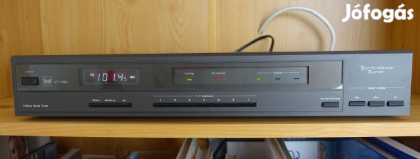 Dual CT1180 japán AM,FM digitális rádió tuner eladó