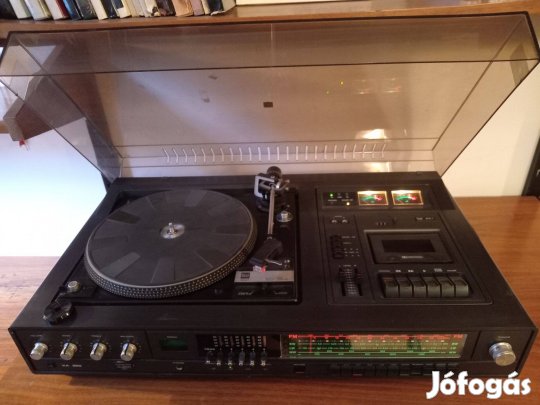 Dual KA 320 rádió - lemezjátszó - kazettás magnó - hangfalakkal