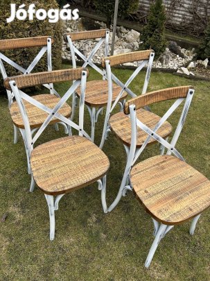 Dublino Antikolt fémvázas vintage szék