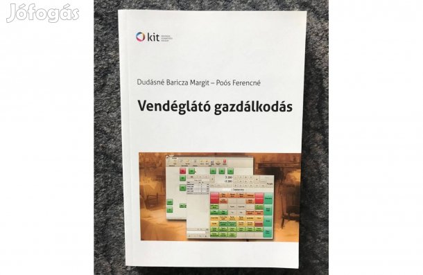 Dudásné Baricza Margit-Poós Ferencné Vendéglátó gazdálkodás könyv Post