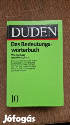 Duden - Das Bedeutungswörterbuch német értelmező szótár