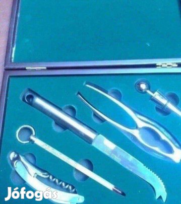 Dugóhúzó Sommelier készlet + fadoboz