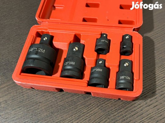 Dugókulcs átalakító adapter készlet 6 db-os