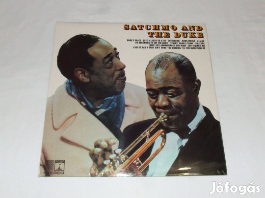 Duke Ellington & Louis Armstrong: Satchmo & The Duke - jazz bakelit LP
