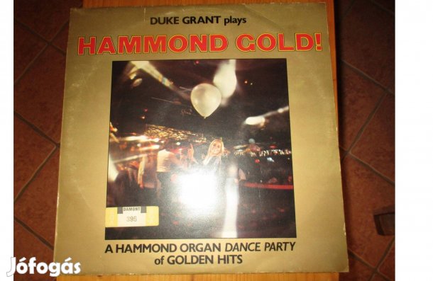 Duke Grant plays Hammond gold! bakelit hanglemez eladó