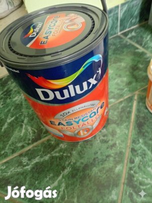 Dulux Easycare foltálló 5 literes színtelen festék, festésből visszama
