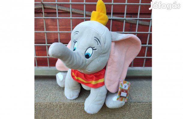 Dumbo elefánt eredeti Disney plüss figura ( új, címkés)