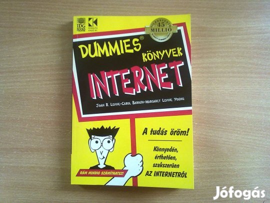 Dummies könyvek - Internet (Fekete-fehér ábrákkal illusztrálva)