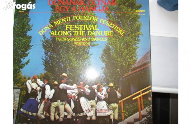 Duna Menti folklór fesztivál bakelit hanglemez eladó