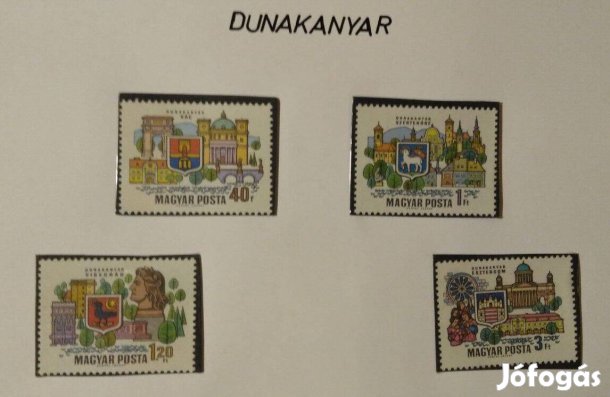 Dunakanyar - Bélyeg sorozat (1969)