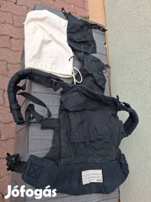 Dunakeszi eladó fekete Liliputi csatos babahordozó (3,5-20 kg)