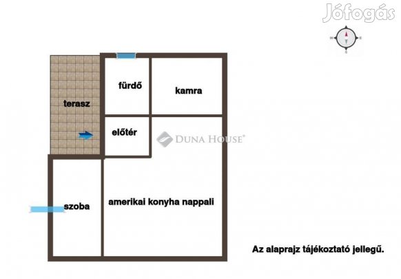 Dunakeszii 50 nm-es ház eladó