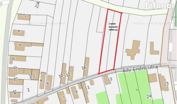 Dunaszentmiklós,  építési telek eladó