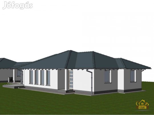 Dunavarsányban, Új Építésű, nettó 118 m2-es, utcafronti ikerház! 1172