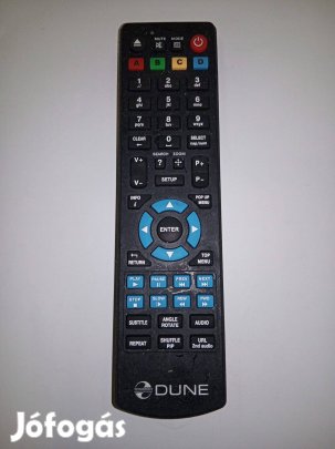 Dune média playerhez távkapcsoló