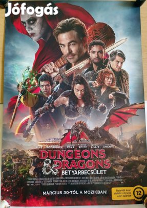 Dungeons és Dragons - Betyárbecsület film mozi plakát poszter