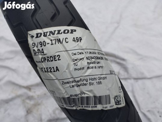 Dunlop 90 / 90 17 M/C 49P első gumi
