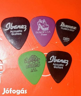 Dunlop USA Rubber Grip Medium gitár pengető 
