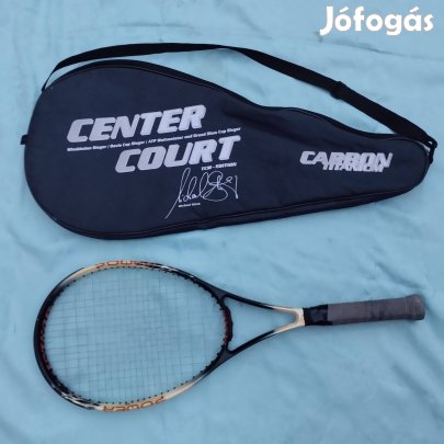 Dunlop Vibrotech S teniszütő, tokkal-táskával