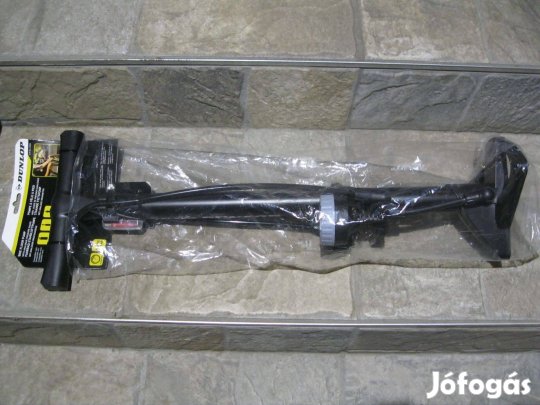 Dunlop álló kerékpárpumpa nyomásmérővel