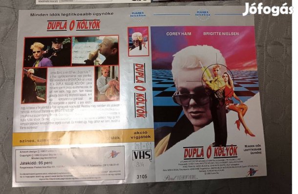 Dupla 0 kölyök - akció VHS - nagytok